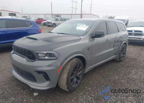 2021 Dodge Durango Srt Hellcat Awd z USA, uszkodzony, nr VIN 1C4SDJH91MC789544